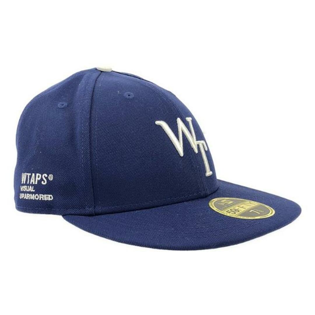 W)taps(ダブルタップス)の【美品】  WTAPS / ダブルタップス | 2023AW | × New Era / ニューエラ 59FIFTY LOW PROFILE / ベースボール キャップ 帽子 | 02 / 58.7 | ブルー | メンズ メンズの帽子(その他)の商品写真