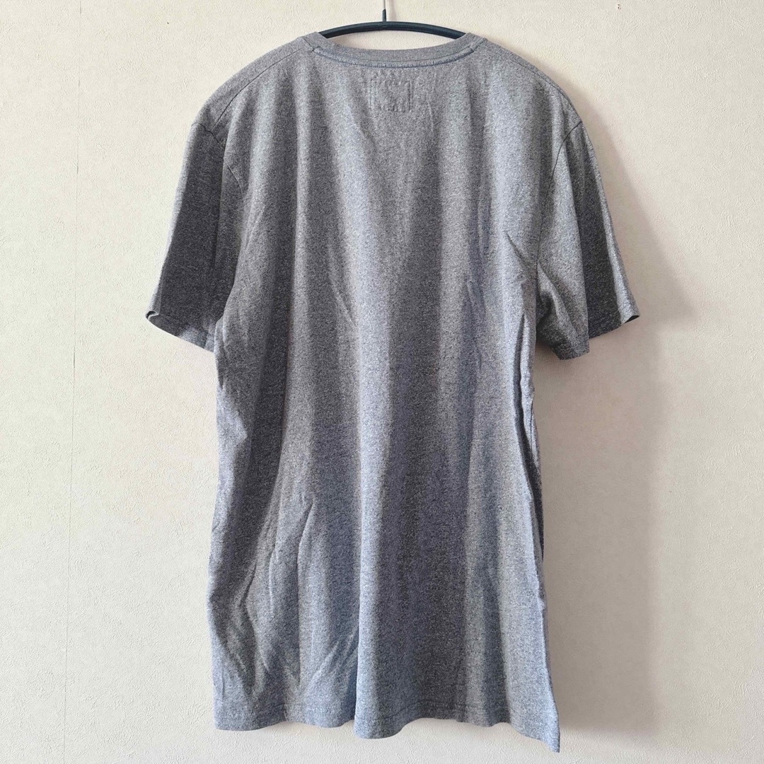 Abercrombie&Fitch(アバクロンビーアンドフィッチ)のアバクロンビー&フィッチ　半袖　ブルー　L 青　Tシャツ　アバクロ　送料無料 レディースのトップス(Tシャツ(半袖/袖なし))の商品写真