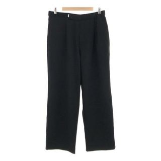 グラフペーパー(Graphpaper)の【美品】  Graphpaper / グラフペーパー | 2023AW | Scale Off Wool Wide chef Pants ウールギャバジン ワイド シェフパンツ | F | ブラック | メンズ(その他)