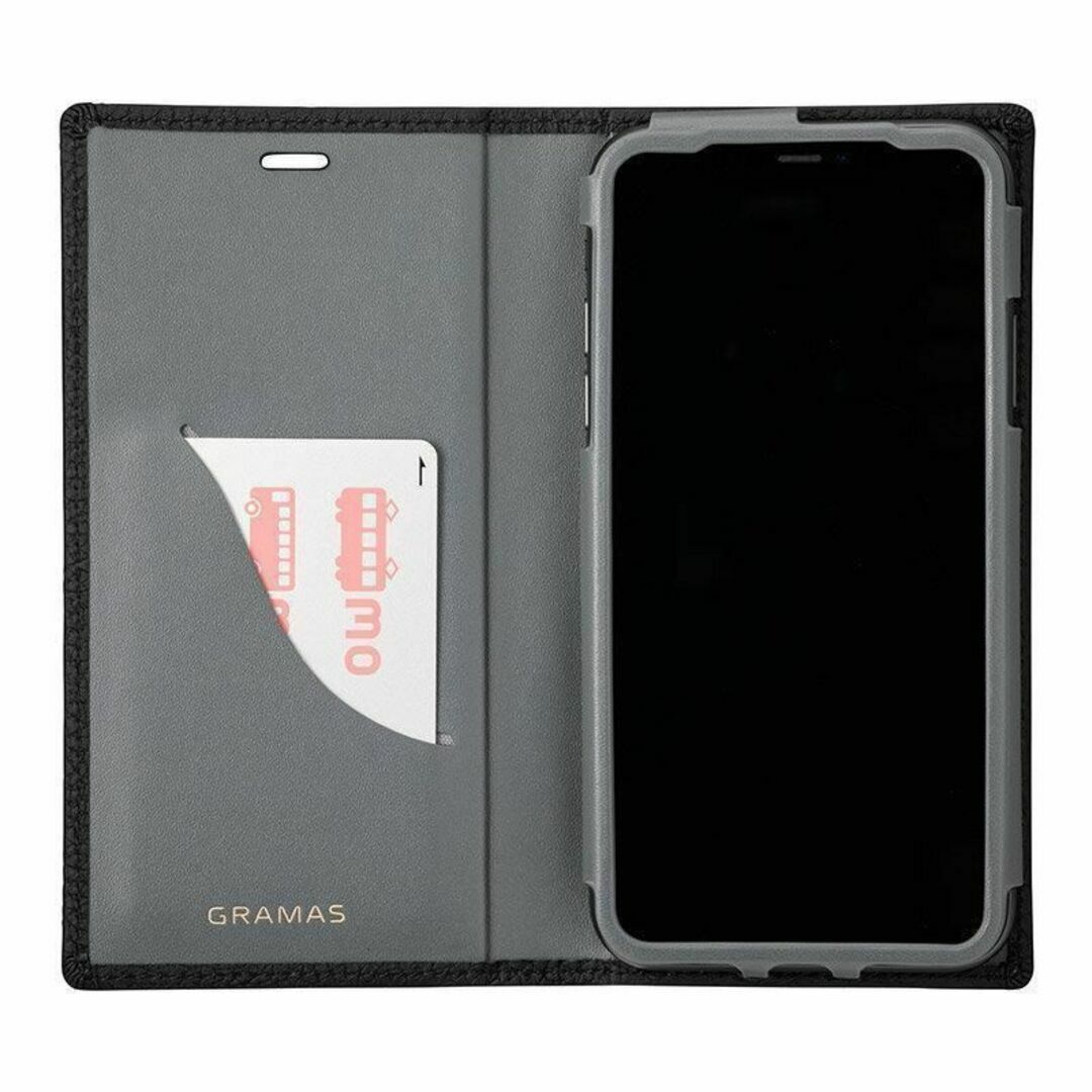 GRAMAS(グラマス)のGRAMAS 本革 iPhone11Pro/X/XS 兼用 手帳型 トープ スマホ/家電/カメラのスマホアクセサリー(iPhoneケース)の商品写真