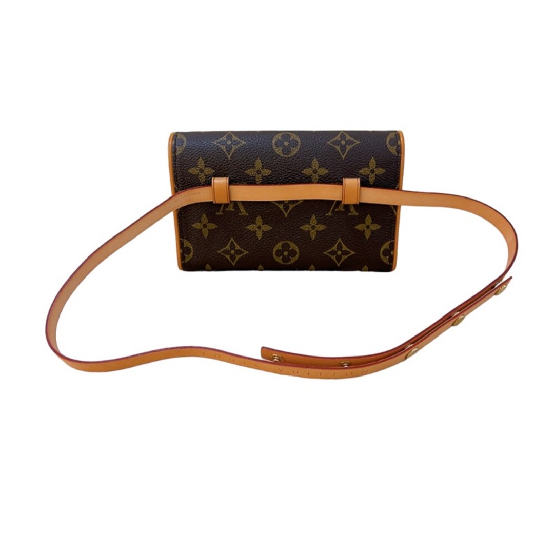 LOUIS VUITTON(ルイヴィトン)の　ルイ・ヴィトン LOUIS VUITTON ポシェット・フロランティーヌ M51855 ブラウン　ゴールド金具 モノグラム レディース ウエストバッグ レディースのバッグ(ボディバッグ/ウエストポーチ)の商品写真