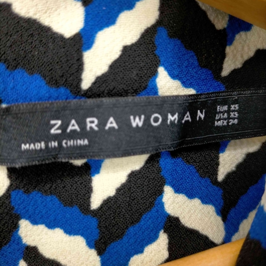 ZARA(ザラ)のZARA(ザラ) 総柄半袖ワンピース レディース ワンピース その他ワンピース レディースのワンピース(その他)の商品写真