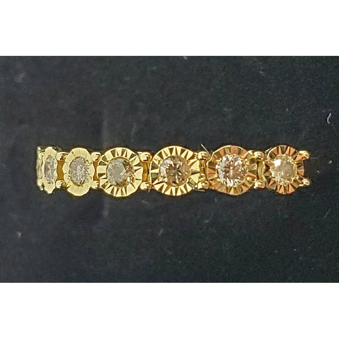 フェイス イリュージョン ダイヤモンド リング K18 0.25ct レディースのアクセサリー(リング(指輪))の商品写真