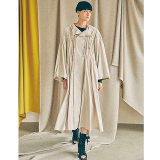 アウラ(AULA)のAULA DRAWSTRING COAT(ロングコート)