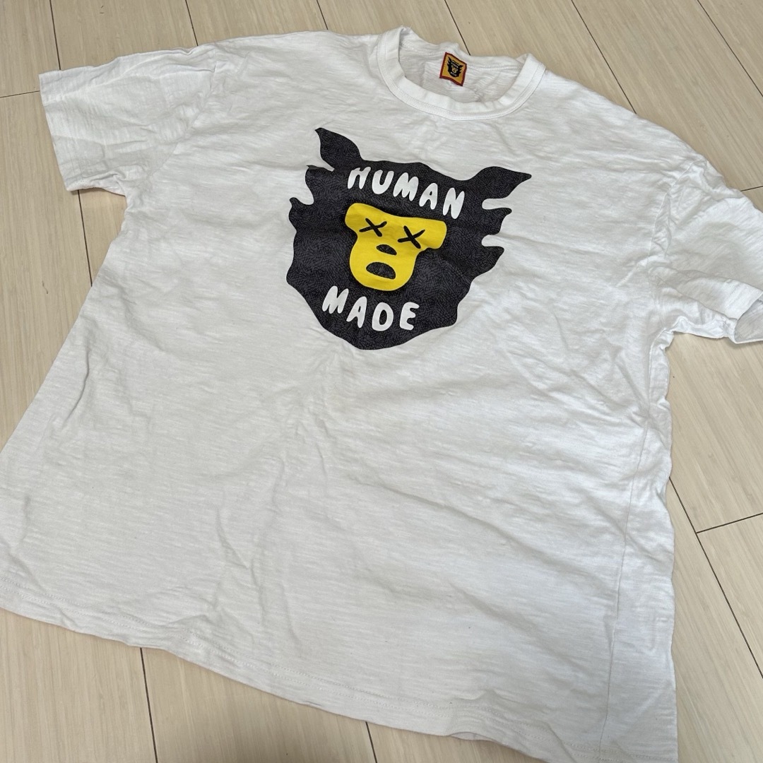 HUMAN MADE(ヒューマンメイド)のヒューマンメイド　Tシャツ　Lサイズ メンズのトップス(Tシャツ/カットソー(半袖/袖なし))の商品写真