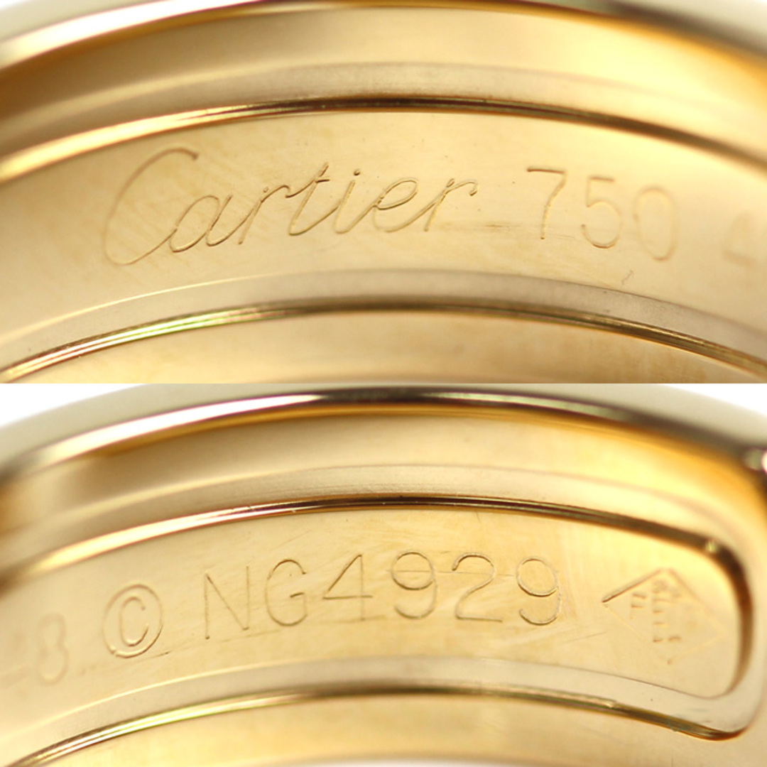 Cartier(カルティエ)のCARTIER カルティエ K18YG イエローゴールド C2 ダイヤ リング・指輪 ダイヤモンド 8号 48 6.5g レディース【中古】【美品】 レディースのアクセサリー(リング(指輪))の商品写真