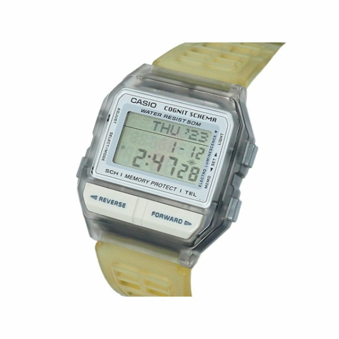 CASIO(カシオ)の◆ミウラ◆カシオ CASIO データバンク COGNIT SCHEMA モアイ DB-81ST 電池交換済 レディースのファッション小物(腕時計)の商品写真