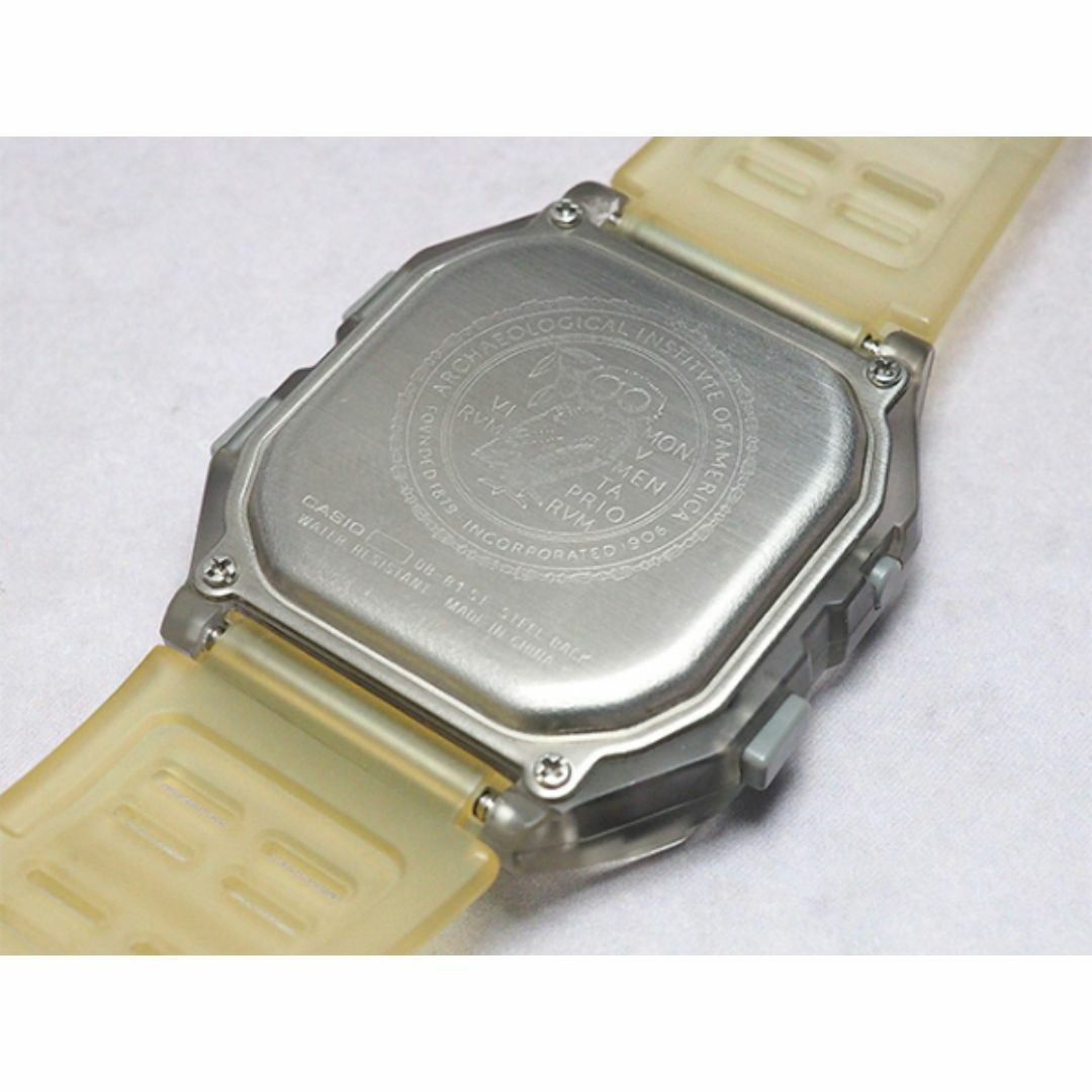 CASIO(カシオ)の◆ミウラ◆カシオ CASIO データバンク COGNIT SCHEMA モアイ DB-81ST 電池交換済 レディースのファッション小物(腕時計)の商品写真
