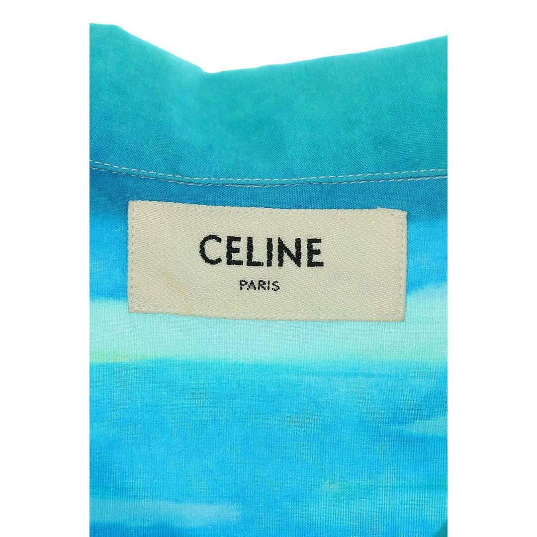 celine(セリーヌ)のセリーヌバイエディスリマン  21SS  2C517424M AUTOBAHN プリント ルーズ ハワイアン半袖シャツ メンズ 38 メンズのトップス(シャツ)の商品写真