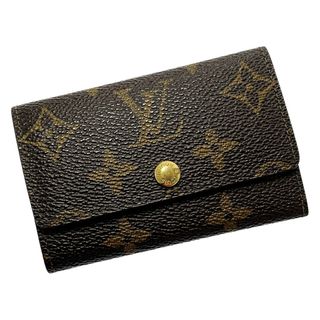 ルイヴィトン(LOUIS VUITTON)の☆☆LOUIS VUITTON ルイヴィトン モノグラム ミュルティクレ6 M62630 ブラウン キーケース 6連 レディース ゴールド金具(キーケース)