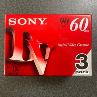 ソニー(SONY)のSONY ミニDVカセット3巻入り(ビデオカメラ)