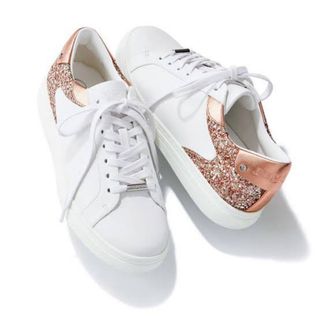 JIMMY CHOO グリッタースニーカー