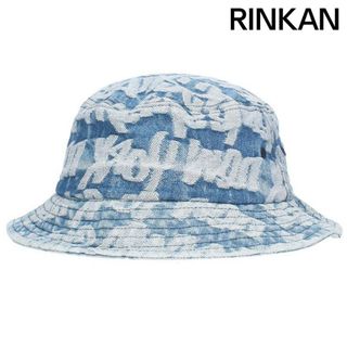 シュプリーム(Supreme)のシュプリーム  22SS  Fat Tip Jacquard Denim Crusher Hat デニムジャガードバケット帽子 メンズ M/L(帽子)