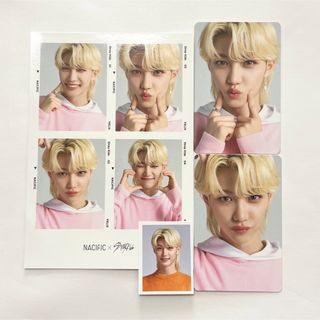 ストレイキッズ(Stray Kids)のStray Kids フィリックス NACIFICトレカ2枚、4カット、証明写真(アイドルグッズ)