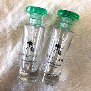 ブルガリ(BVLGARI)の【BVLGARI】香水空き瓶２個セット(ユニセックス)