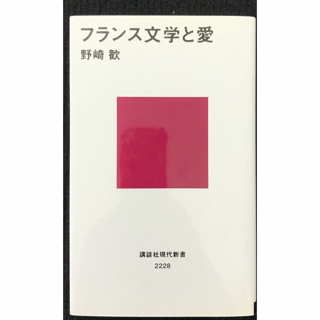 フランス文学と愛 (講談社現代新書)                 エンタメ/ホビーの本(アート/エンタメ)の商品写真