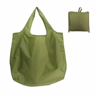 送料無料G1-6 エコバッグ 買い物袋 手提袋 レジ袋 52cm×63cmカーキ(エコバッグ)