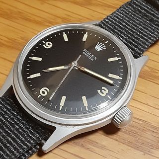 ロレックス(ROLEX)のロレックス　オイスター　ミリタリー　自動巻きメンズ腕時計　ベトナム戦　アメリカ軍(腕時計(アナログ))