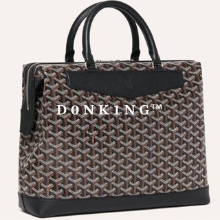 ゴヤール(GOYARD)の国内正規 GOYARD ゴヤール Cisalpin シザルパン ハンドバッグ 黒(ビジネスバッグ)