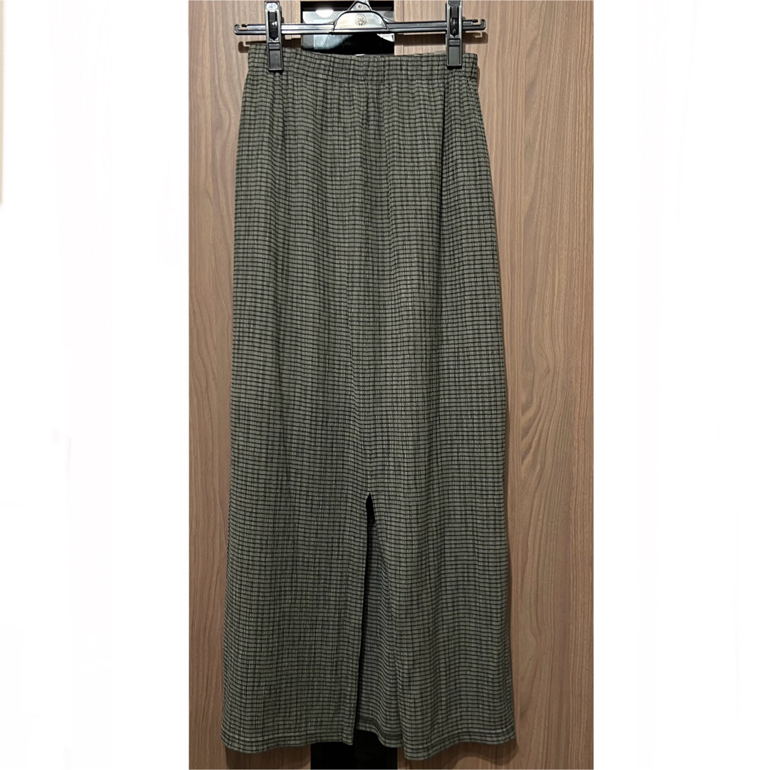 steven alan(スティーブンアラン)の＜Steven Alan＞CHECK EASY LONG SKIRT レディースのスカート(ロングスカート)の商品写真