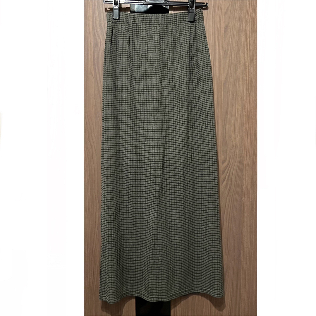 steven alan(スティーブンアラン)の＜Steven Alan＞CHECK EASY LONG SKIRT レディースのスカート(ロングスカート)の商品写真