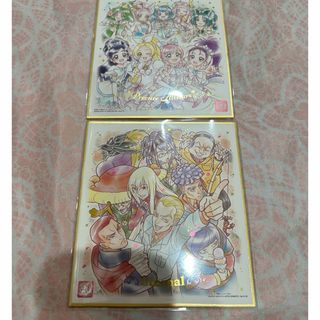 プリキュア　色紙ART 集合　ホワイト　エターナル　キュアプリズム　ミルキー(キャラクターグッズ)