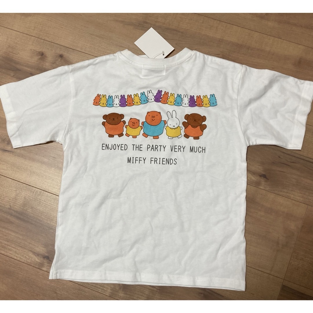 miffy(ミッフィー)の新品　110サイズ　ミッフィー　Tシャツ キッズ/ベビー/マタニティのキッズ服女の子用(90cm~)(Tシャツ/カットソー)の商品写真