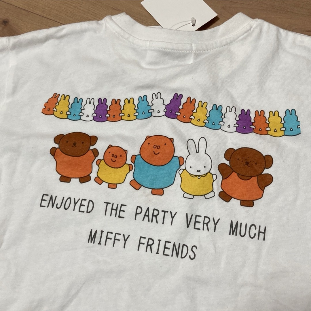 miffy(ミッフィー)の新品　110サイズ　ミッフィー　Tシャツ キッズ/ベビー/マタニティのキッズ服女の子用(90cm~)(Tシャツ/カットソー)の商品写真