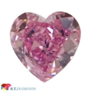 FANCY VIVID PURPLISH PINK 0.082ct HS(その他)