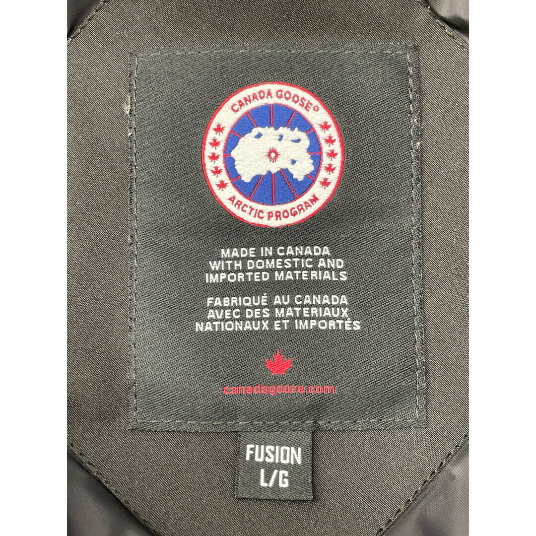 CANADA GOOSE(カナダグース)のカナダグース 3426MA ﾌﾞﾗｯｸ ｼｬﾄｰﾊﾟｰｶ ﾀﾞｳﾝｼﾞｬｹｯﾄ L メンズのジャケット/アウター(その他)の商品写真