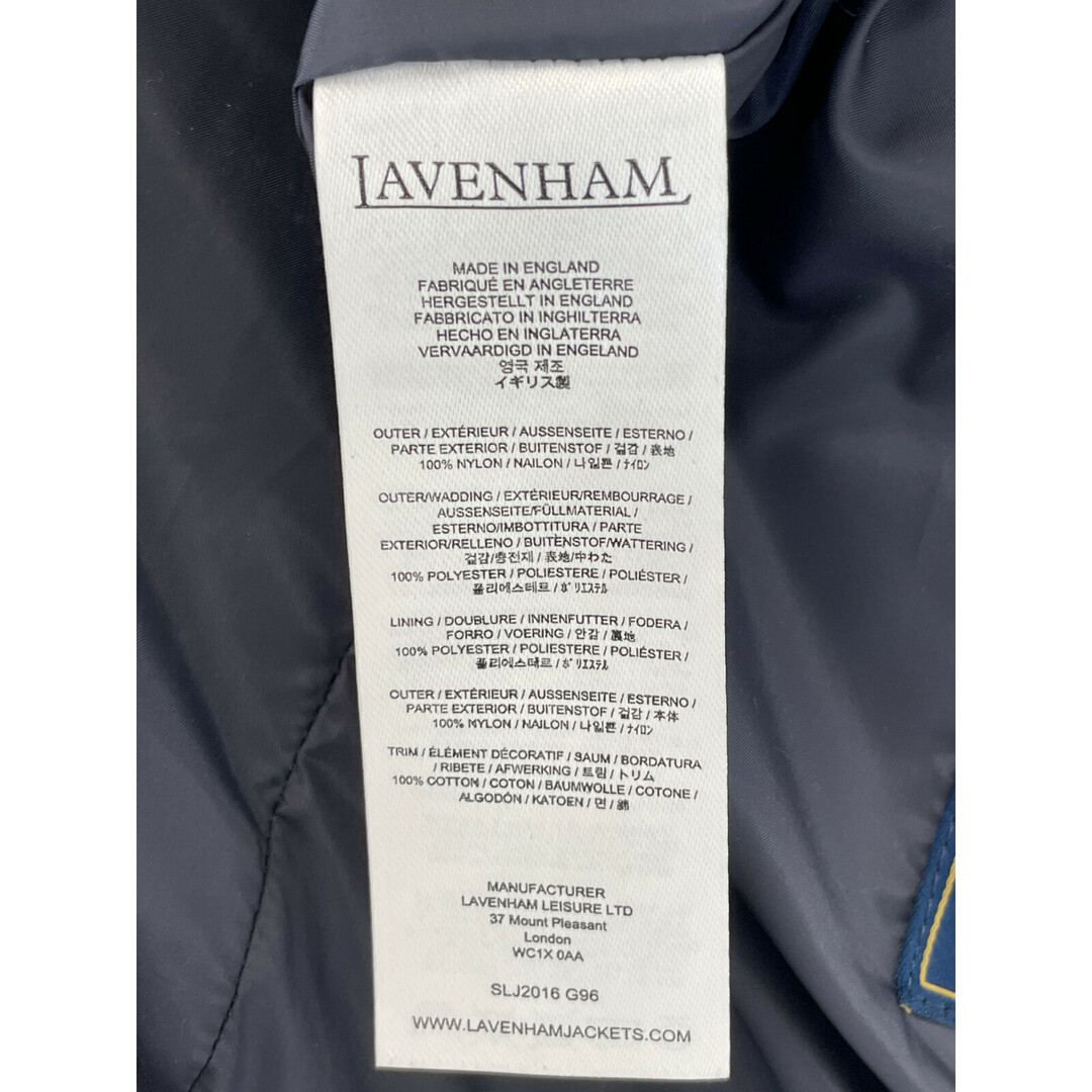 LAVENHAM(ラベンハム)のラベンハム SJL2016 ﾈｲﾋﾞｰ BIG QUILT COLLARLESS JACKET M メンズのジャケット/アウター(その他)の商品写真