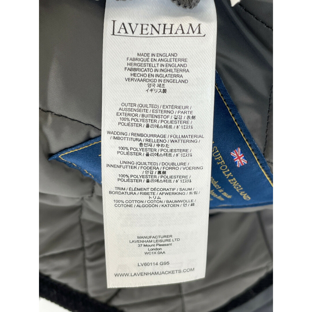 LAVENHAM(ラベンハム)のラベンハム LV60114 グレー キルティング クルーネック コート M メンズのジャケット/アウター(その他)の商品写真