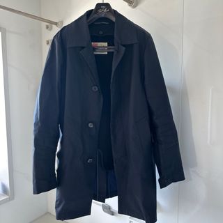 トラディショナルウェザーウェア(TRADITIONAL WEATHERWEAR)のトラディショナルウェザーウェアメンズコート取り外しライナー紺色【053104】(ステンカラーコート)