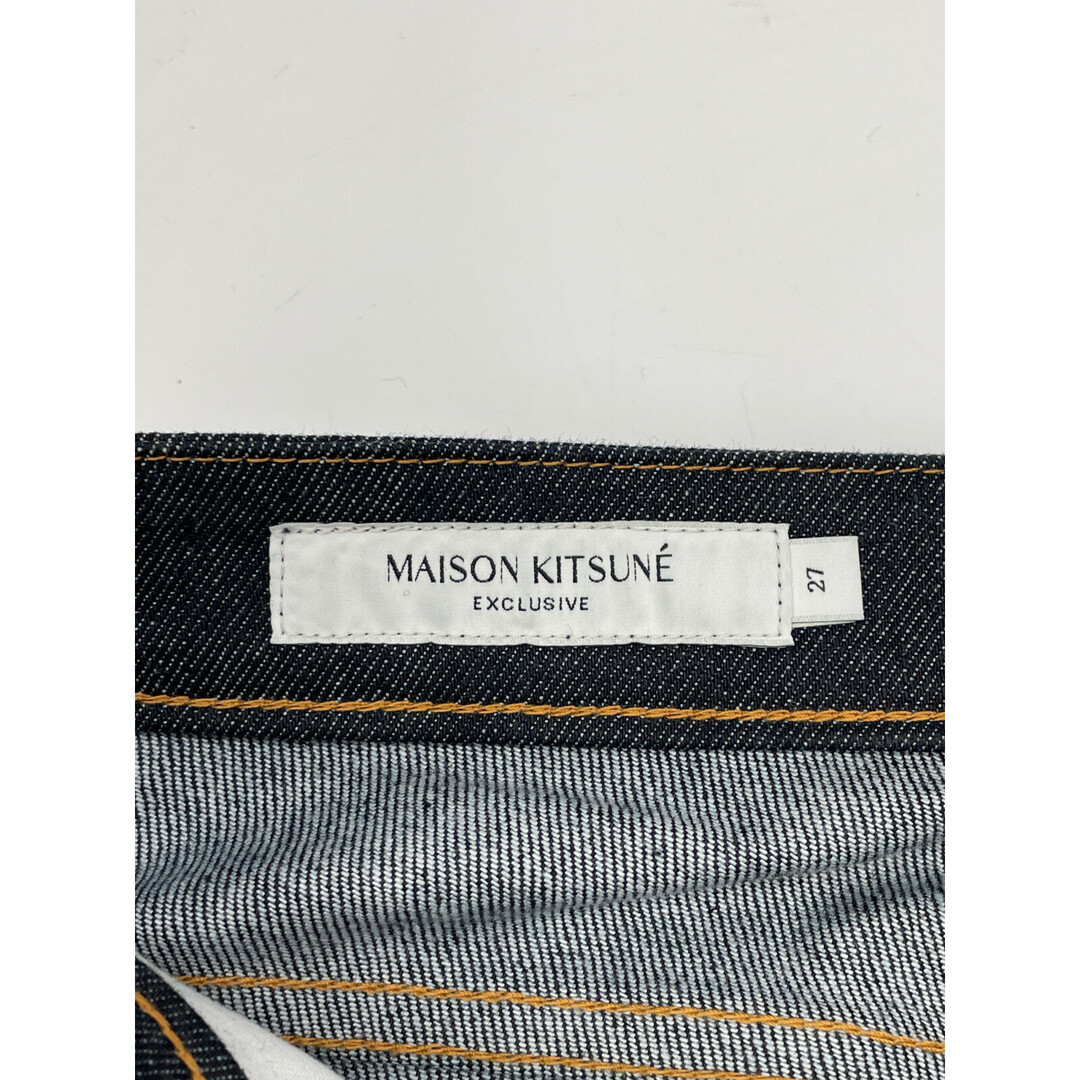 MAISON KITSUNE'(メゾンキツネ)のメゾンキツネ KWP39000 ジャパン スリムフィット デニムパンツ 27 レディースのパンツ(その他)の商品写真