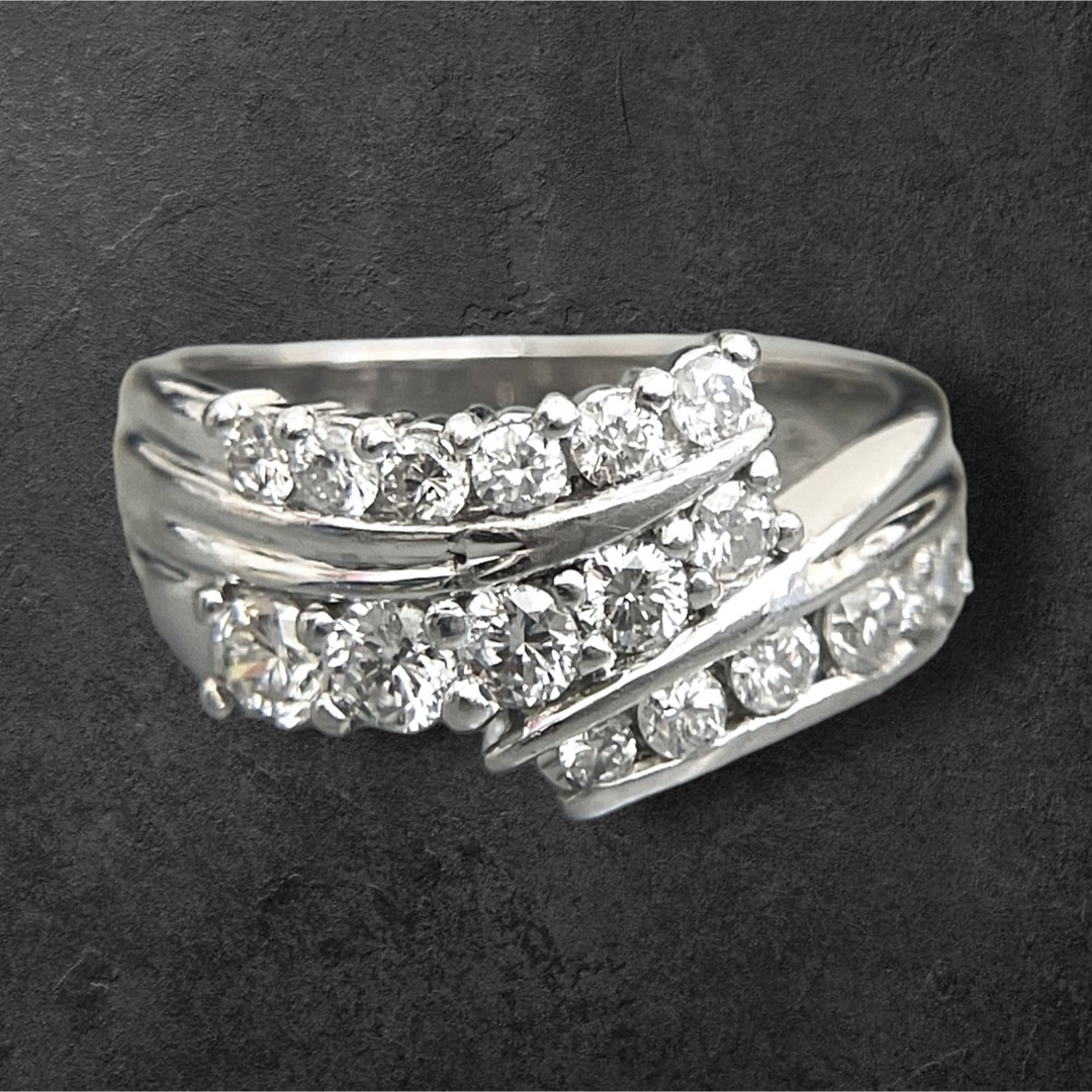 綺麗なダイヤ1.15ctのプラチナリング レディースのアクセサリー(リング(指輪))の商品写真