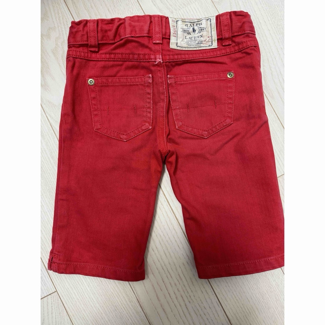 Ralph Lauren(ラルフローレン)のラルフローレン　パンツ　朱色 キッズ/ベビー/マタニティのキッズ服男の子用(90cm~)(パンツ/スパッツ)の商品写真