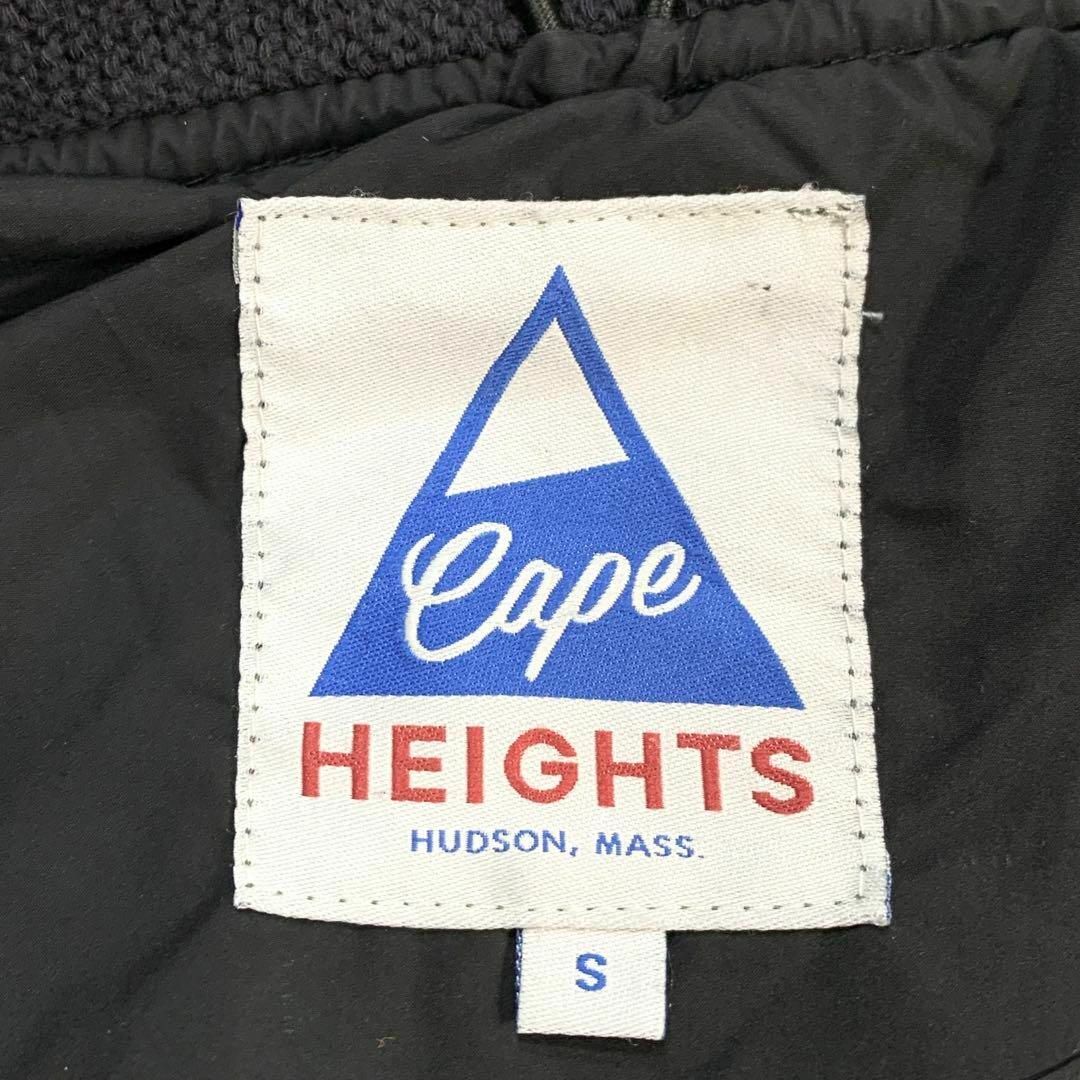 Cape HEIGHTS(ケープハイツ)のCAPE HEIGHTSケープハイツ S ロングブルゾン ライトアウター  黒 レディースのジャケット/アウター(ナイロンジャケット)の商品写真