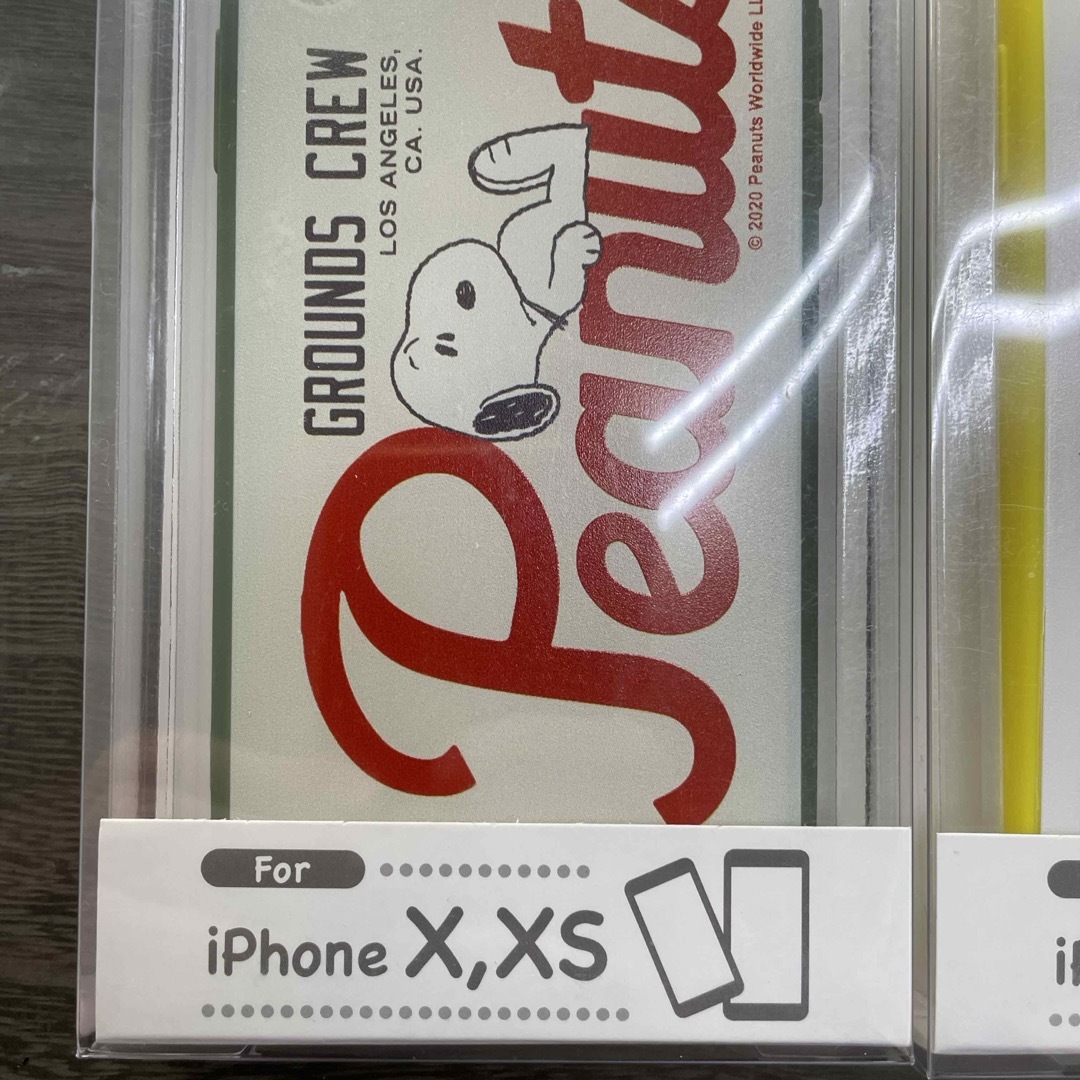 SNOOPY(スヌーピー)の新品　iPhone X、XS スヌーピー　ケース　SNOOPY 2個セット！ スマホ/家電/カメラのスマホアクセサリー(iPhoneケース)の商品写真