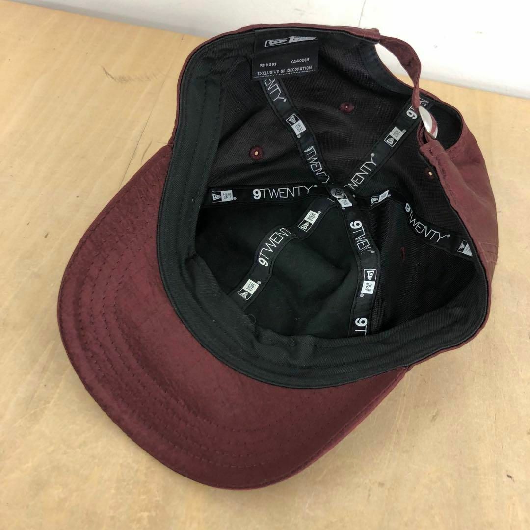 【送料無料】newera 9TWENTY サテンキャップ ワインレッド ボルドー メンズの帽子(キャップ)の商品写真