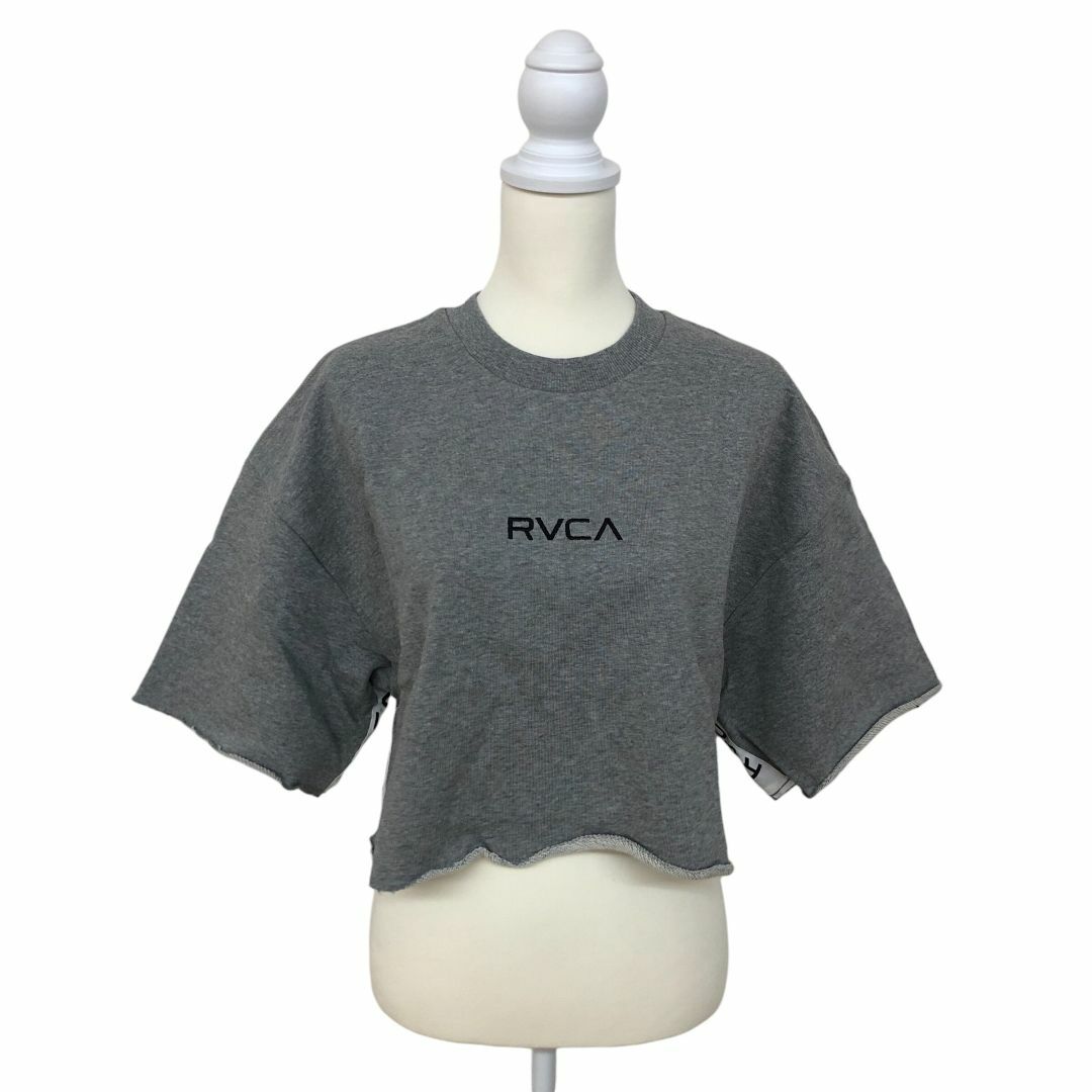 RVCA(ルーカ)のRVCA ルーカ トップス クロップドカットソー AJ043-004 半袖 レディースのトップス(Tシャツ(半袖/袖なし))の商品写真