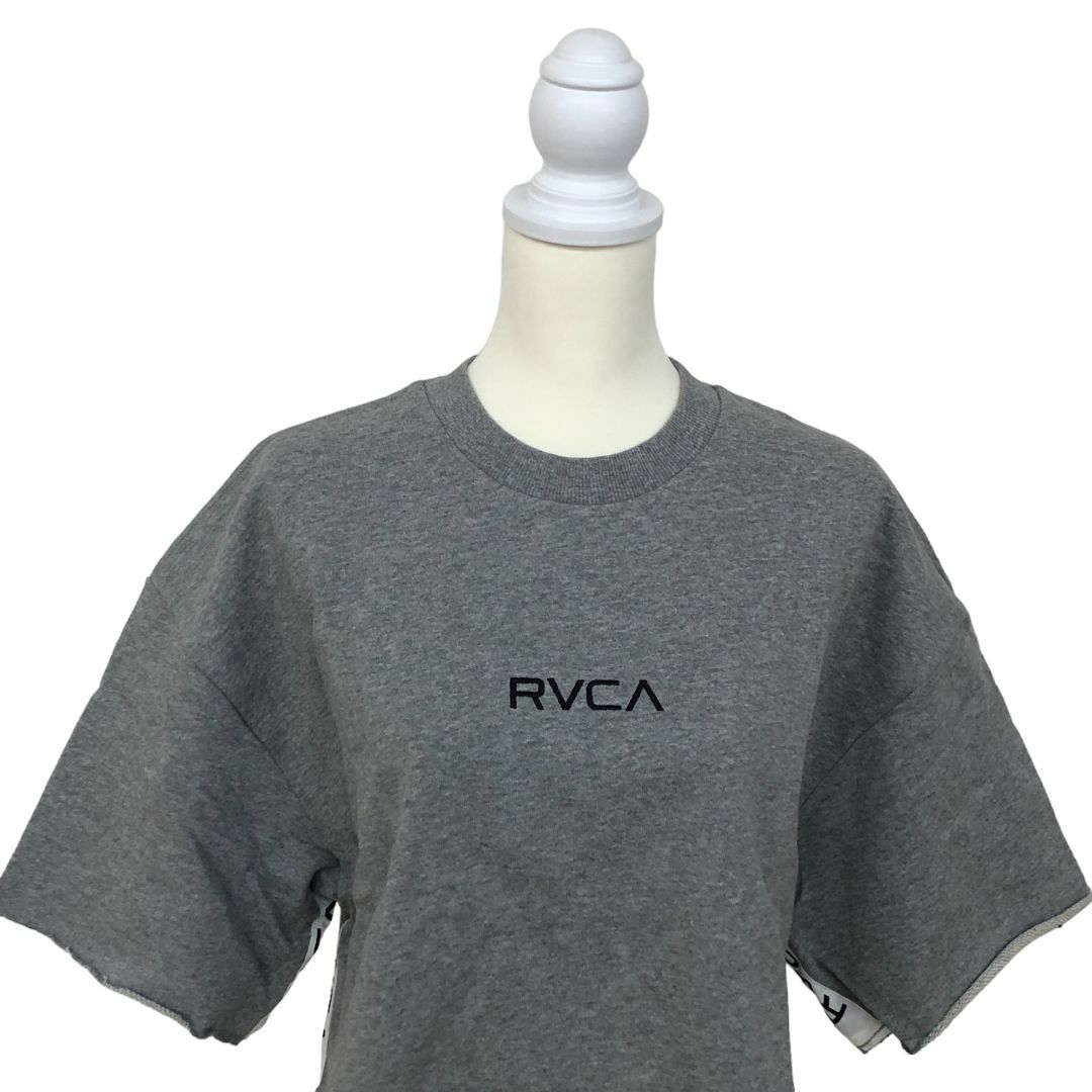 RVCA(ルーカ)のRVCA ルーカ トップス クロップドカットソー AJ043-004 半袖 レディースのトップス(Tシャツ(半袖/袖なし))の商品写真