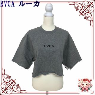 RVCA - RVCA ルーカ トップス クロップドカットソー AJ043-004 半袖