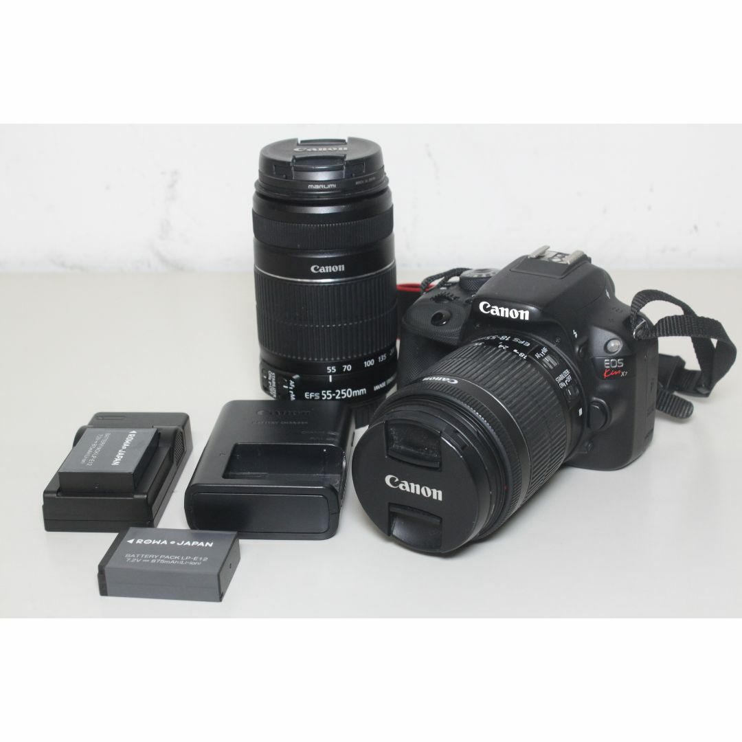 値下げ不可※ Canon/EOS Kiss X7/レンズ付き/デジタル一眼レフ ④ 値下げ不可※ Canon/EOS Kiss X7/レンズ付き/デジタル一眼レフ ④