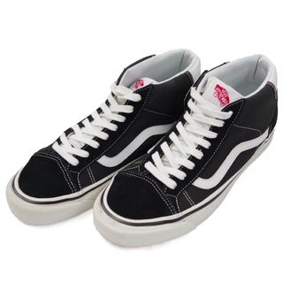 ヴァンズ(VANS)のvans バンズ　37DX Mid Skool ミッドスクール　黒　27cm(スニーカー)