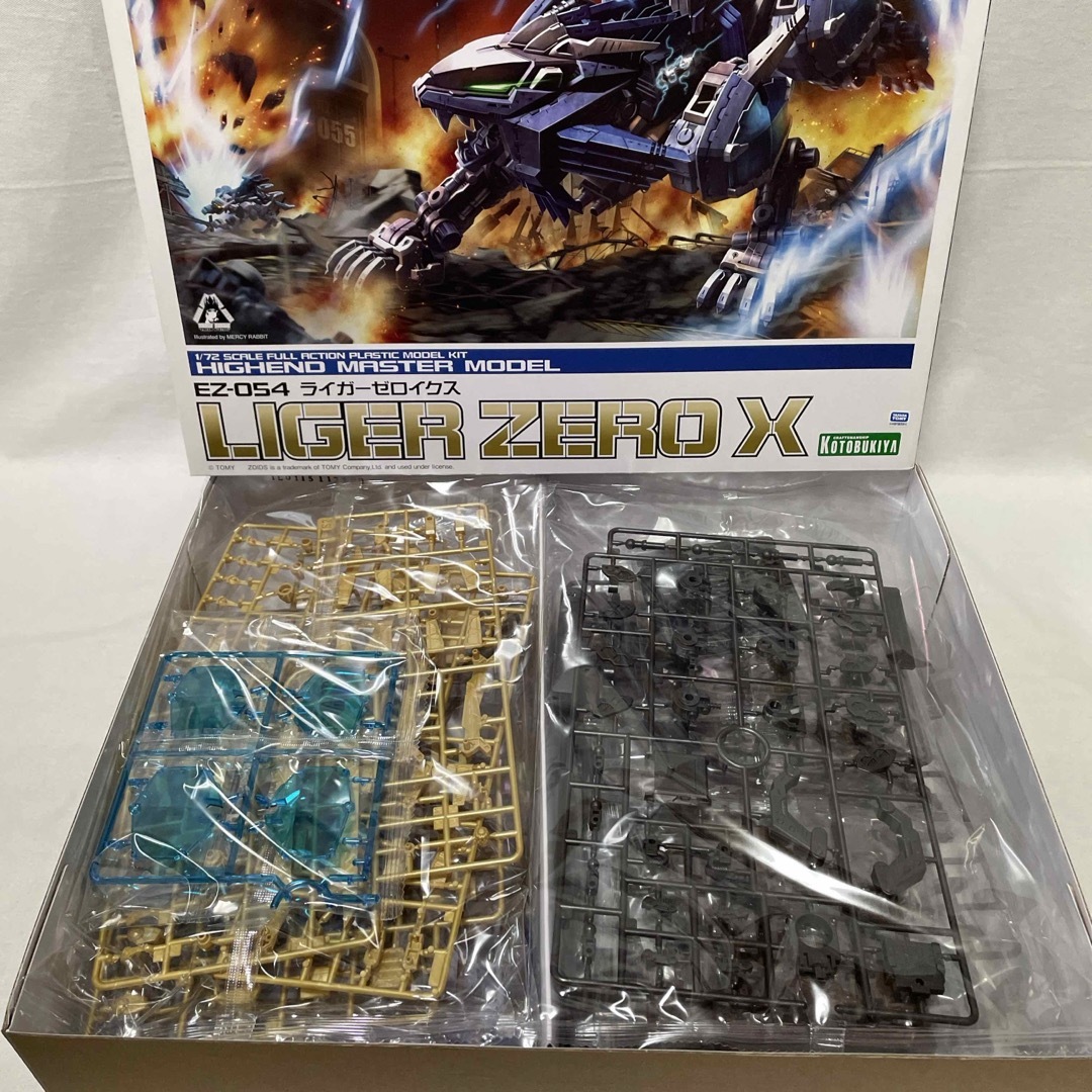 KOTOBUKIYA(コトブキヤ)のコトブキヤ　1/72 プラモデル　ZOIDS EZ-054 ライガーゼロイクス エンタメ/ホビーのおもちゃ/ぬいぐるみ(模型/プラモデル)の商品写真