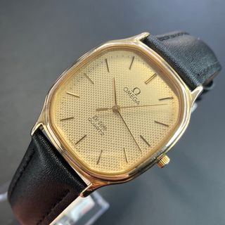 オメガ(OMEGA)の【良品 可動品】 オメガ デヴィル 腕時計 ゴールド 希少Cal.1336 正規(腕時計)