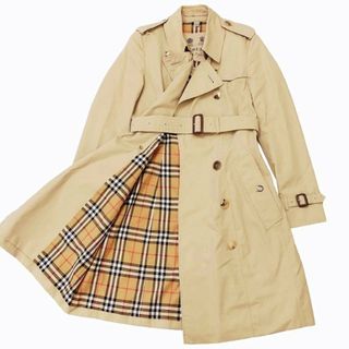 バーバリー(BURBERRY)のバーバリー チェルシー ヘリテージ トレンチコート ノバチェック ハニーベージュ(トレンチコート)