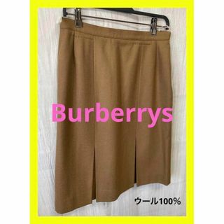 バーバリー(BURBERRY)のBurberrys バーバリーズ スカート ウール100% おしゃれ(ひざ丈スカート)