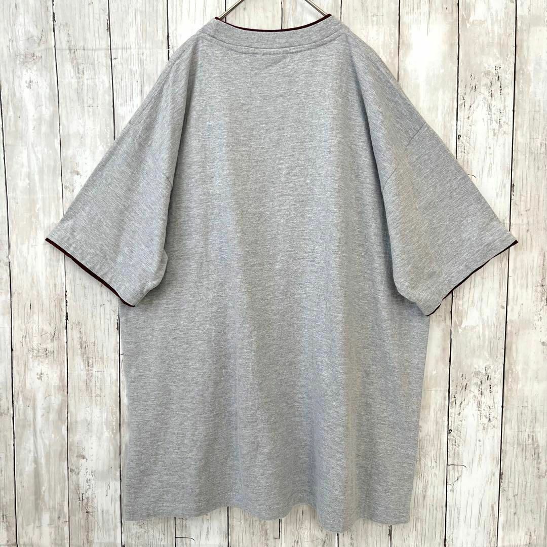 メンズ古着 NCC ゆるだぼオーバーサイズカレッジ刺繍ロゴTシャツ メンズ古着 NCC ゆるだぼオーバーサイズカレッジ刺繍ロゴTシャツ