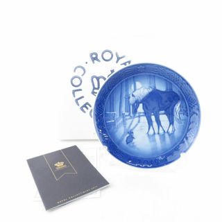 ロイヤルコペンハーゲン(ROYAL COPENHAGEN)の未使用 ROYAL COPENHAGEN ロイヤルコペンハーゲン 2019年 イヤープレート 1枚 飾り皿 記念 ST40C (食器)